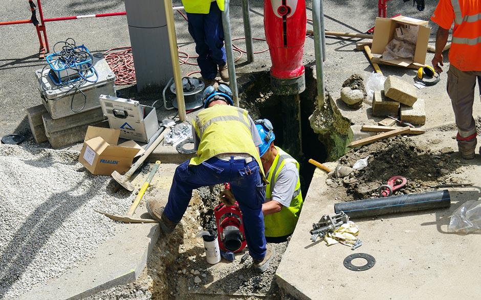 canalisation assainissement Menucourt